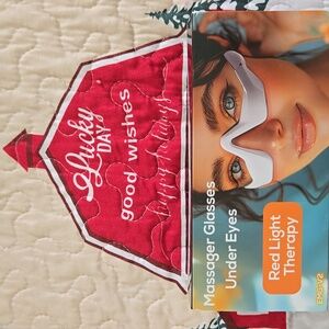 Red Light Therapy Massager Glasses Women